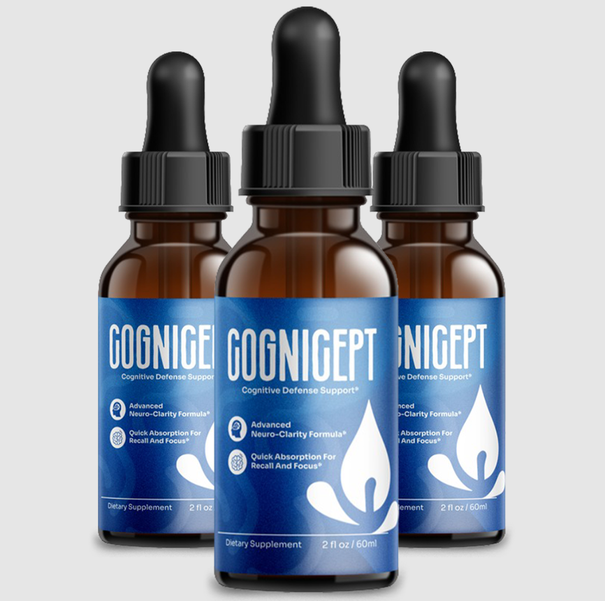 Cognicept Brain™ Cognitive Defense Support bottles